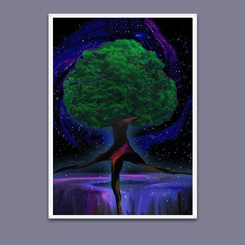 Greeting Card - World Tree - Premium Greeting Card