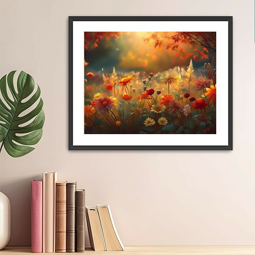 Harvest Blooms - Art Print - Metal Poster - Canvas Wrap - Premium Framed Art Print