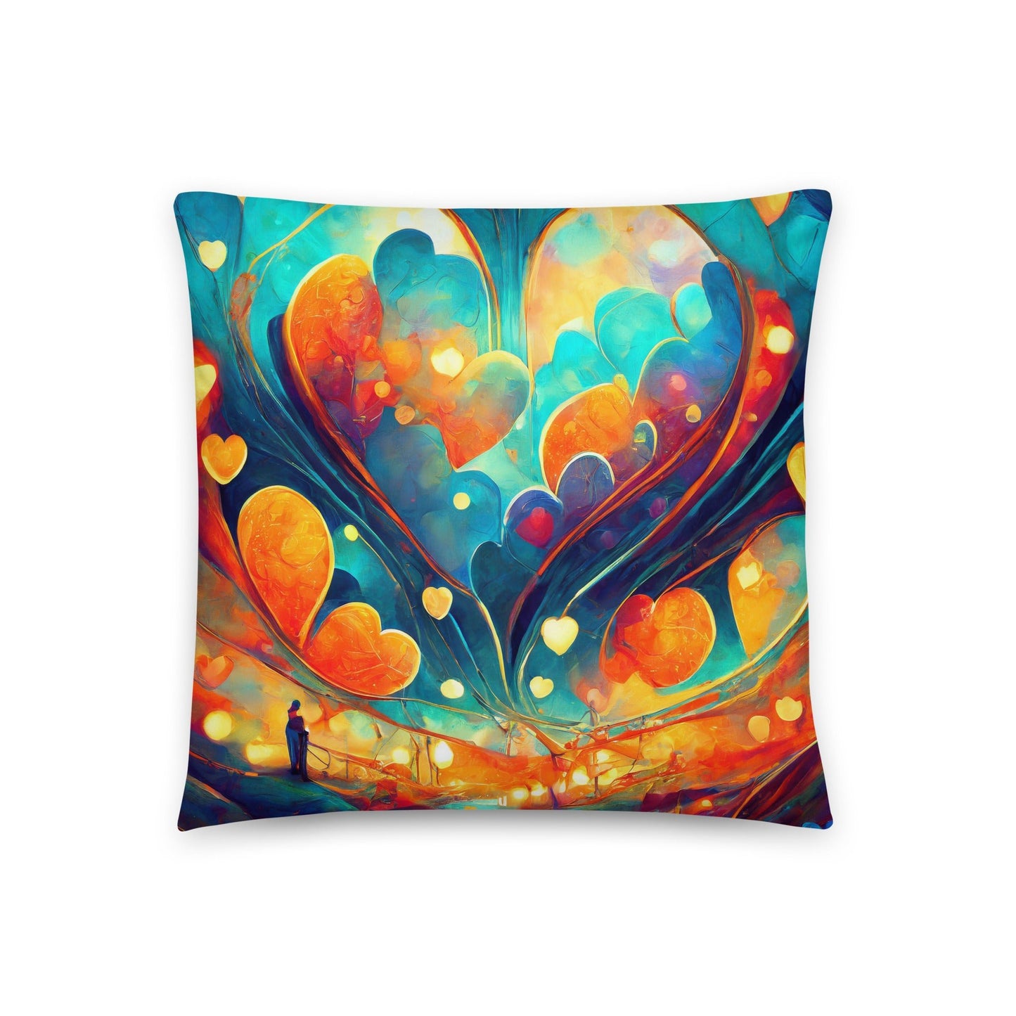 Heart Full Sky - Throw Pillow - Premium 