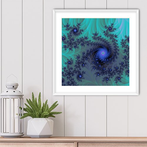 Infinite Twirl - Art Print - Metal Poster - Canvas Wrap - Premium Framed Art Print