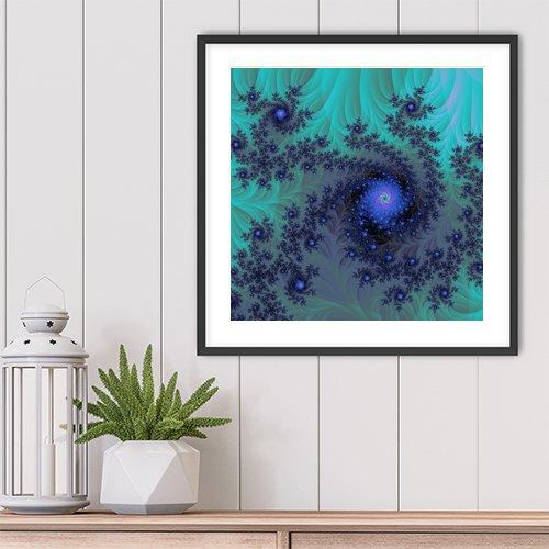 Infinite Twirl - Art Print - Metal Poster - Canvas Wrap - Premium Framed Art Print