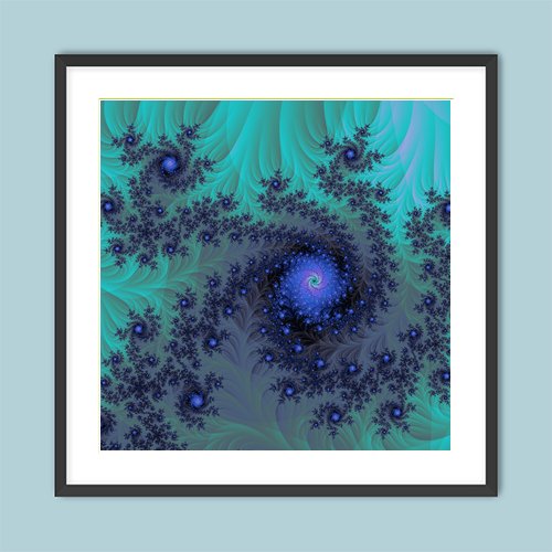 Infinite Twirl - Art Print - Metal Poster - Canvas Wrap - Premium Framed Art Print