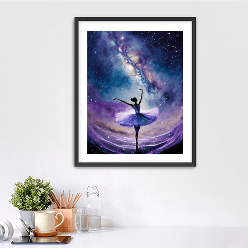 Intergalactic Ballet - Art Print - Metal Poster - Canvas Wrap - Premium Framed Art Print