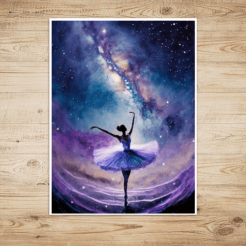 Intergalactic Ballet - Art Print - Metal Poster - Canvas Wrap - Premium Framed Art Print