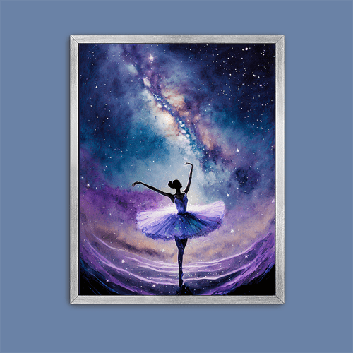 Intergalactic Ballet - Art Print - Metal Poster - Canvas Wrap - Premium Framed Art Print