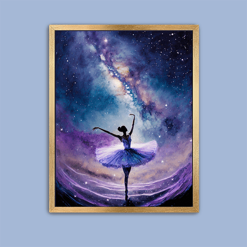 Intergalactic Ballet - Art Print - Metal Poster - Canvas Wrap - Premium Framed Art Print