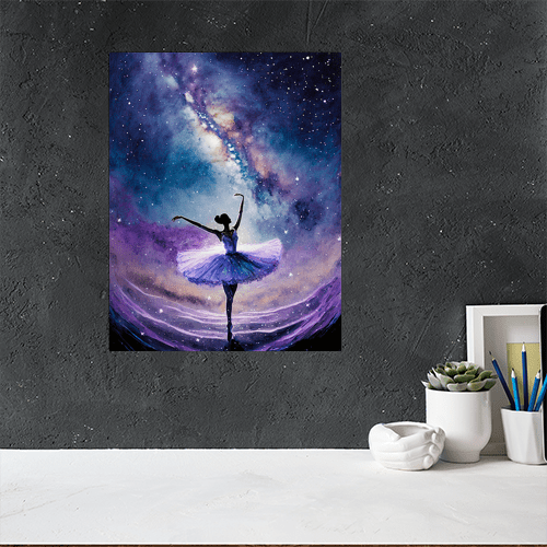 Intergalactic Ballet - Art Print - Metal Poster - Canvas Wrap - Premium Framed Art Print