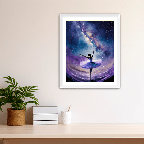 Intergalactic Ballet - Art Print - Metal Poster - Canvas Wrap - Premium Framed Art Print