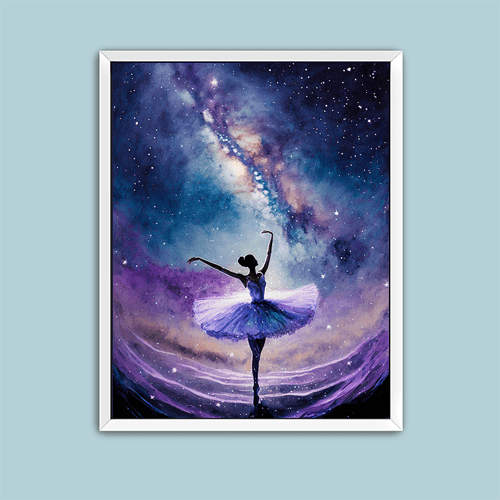 Intergalactic Ballet - Art Print - Metal Poster - Canvas Wrap - Premium Framed Art Print