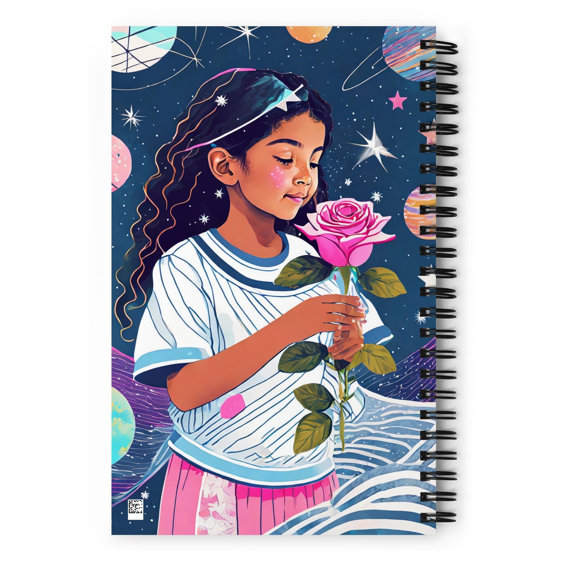 Interstellar Dreams - Spiral notebook - Premium Notebook