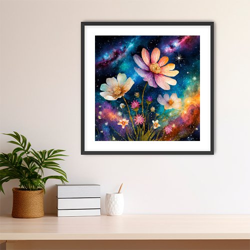 Interstellar Garden - Art Print - Metal Poster - Canvas Wrap - Premium Framed Art Print