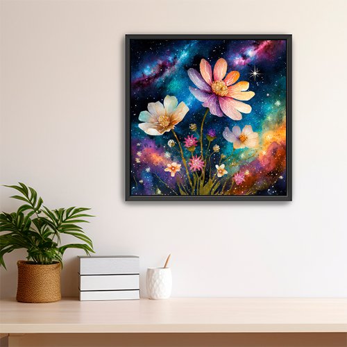 Interstellar Garden - Art Print - Metal Poster - Canvas Wrap - Premium Framed Art Print