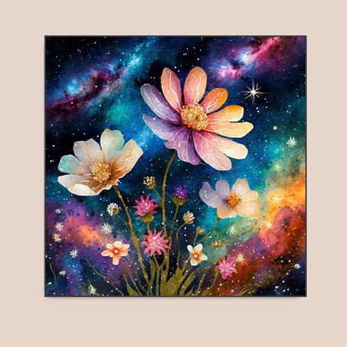 Interstellar Garden - Art Print - Metal Poster - Canvas Wrap - Premium Framed Art Print