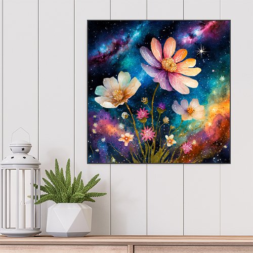 Interstellar Garden - Art Print - Metal Poster - Canvas Wrap - Premium Framed Art Print