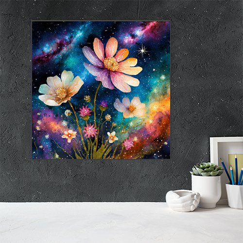 Interstellar Garden - Art Print - Metal Poster - Canvas Wrap - Premium Framed Art Print