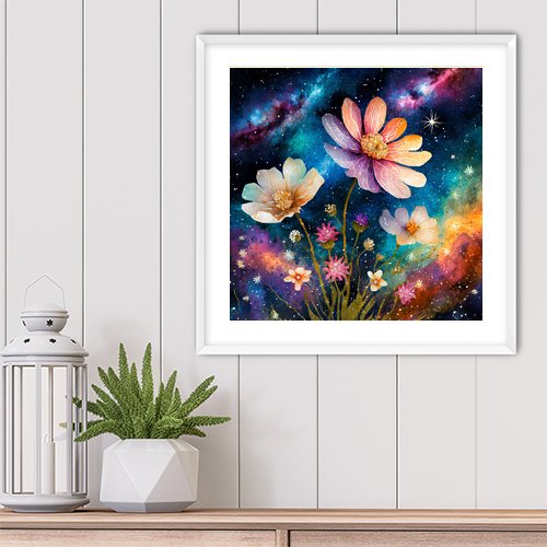 Interstellar Garden - Art Print - Metal Poster - Canvas Wrap - Premium Framed Art Print