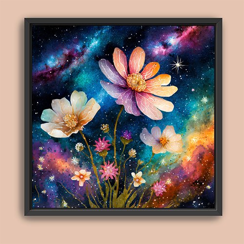 Interstellar Garden - Art Print - Metal Poster - Canvas Wrap - Premium Framed Art Print