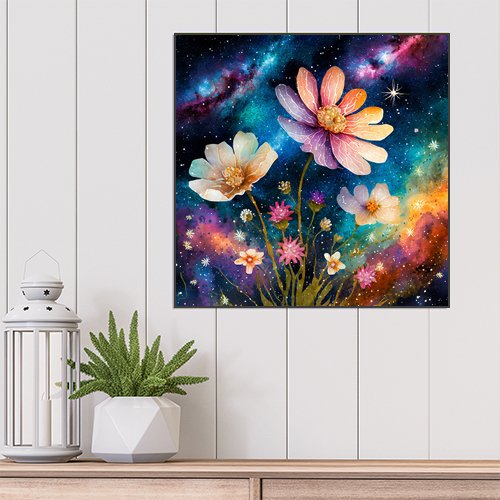 Interstellar Garden - Art Print - Metal Poster - Canvas Wrap - Premium Framed Art Print