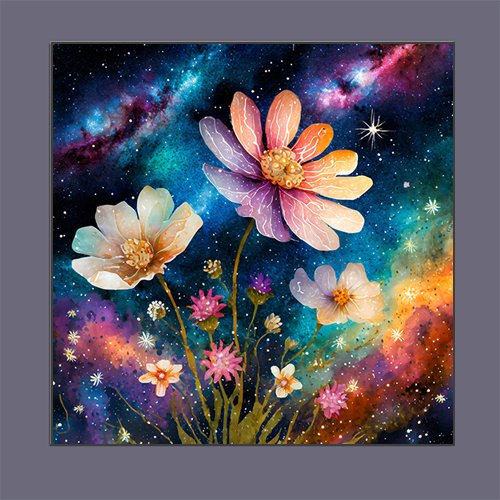 Interstellar Garden - Art Print - Metal Poster - Canvas Wrap - Premium Framed Art Print