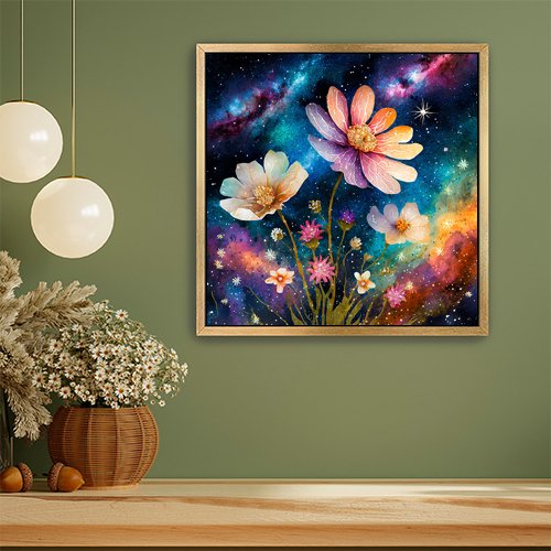 Interstellar Garden - Art Print - Metal Poster - Canvas Wrap - Premium Framed Art Print