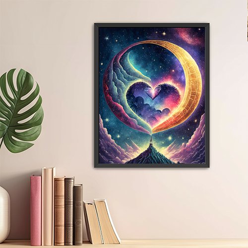 Love You to the Moon and Back - Art Print - Metal Poster - Canvas Wrap - Premium Framed Art Print