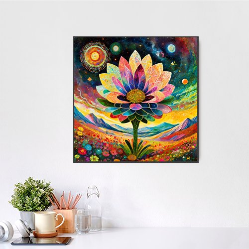 Magical Bloom - Art Print - Metal Poster - Canvas Wrap - Premium Framed Art Print