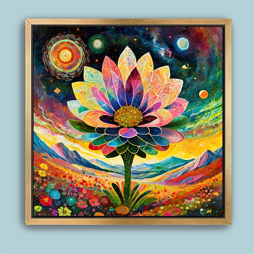 Magical Bloom - Art Print - Metal Poster - Canvas Wrap - Premium Framed Art Print