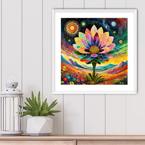 Magical Bloom - Art Print - Metal Poster - Canvas Wrap - Premium Framed Art Print