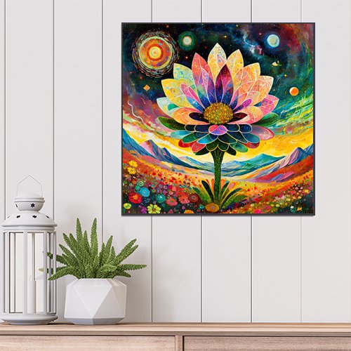 Magical Bloom - Art Print - Metal Poster - Canvas Wrap - Premium Framed Art Print