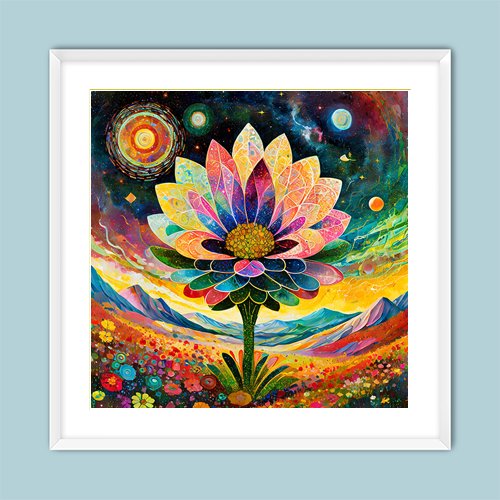 Magical Bloom - Art Print - Metal Poster - Canvas Wrap - Premium Framed Art Print