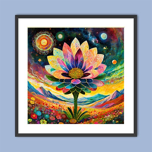 Magical Bloom - Art Print - Metal Poster - Canvas Wrap - Premium Framed Art Print