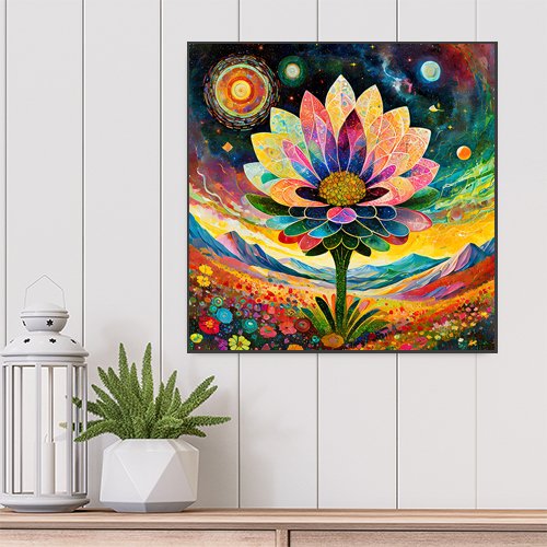 Magical Bloom - Art Print - Metal Poster - Canvas Wrap - Premium Framed Art Print