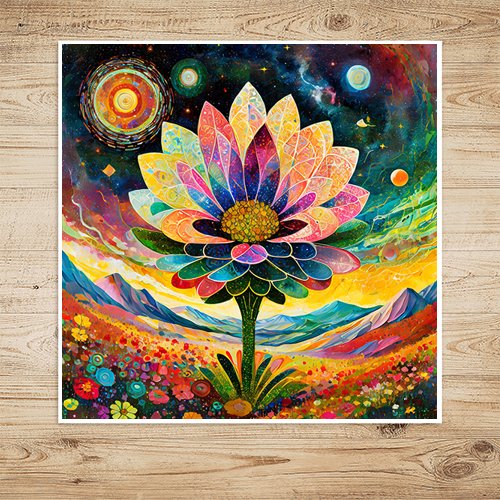 Magical Bloom - Art Print - Metal Poster - Canvas Wrap - Premium Framed Art Print