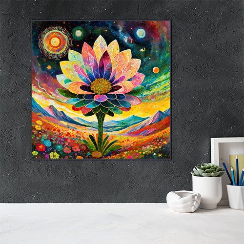 Magical Bloom - Art Print - Metal Poster - Canvas Wrap - Premium Framed Art Print