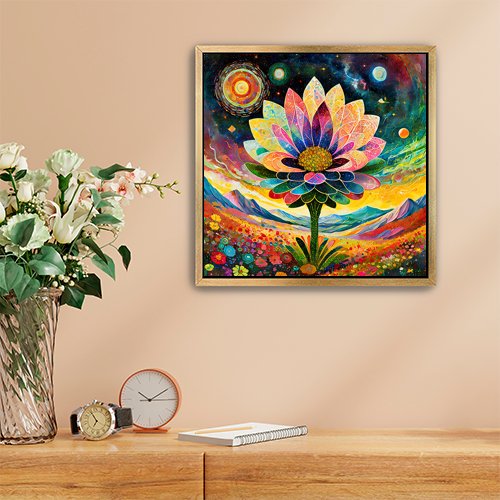 Magical Bloom - Art Print - Metal Poster - Canvas Wrap - Premium Framed Art Print