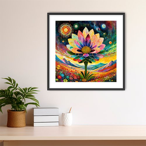 Magical Bloom - Art Print - Metal Poster - Canvas Wrap - Premium Framed Art Print