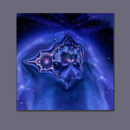 Mandelbrot Galaxy - Art Print - Metal Poster - Canvas Wrap - Premium Framed Art Print