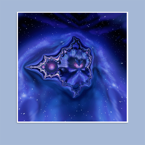 Mandelbrot Galaxy - Art Print - Metal Poster - Canvas Wrap - Premium Framed Art Print