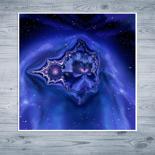 Mandelbrot Galaxy - Art Print - Metal Poster - Canvas Wrap - Premium Framed Art Print