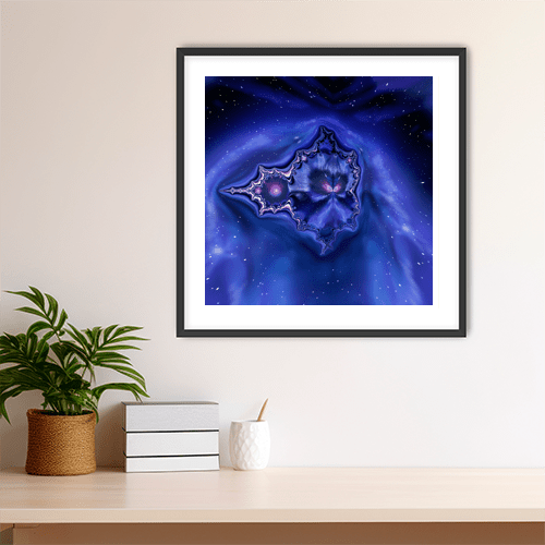 Mandelbrot Galaxy - Art Print - Metal Poster - Canvas Wrap - Premium Framed Art Print