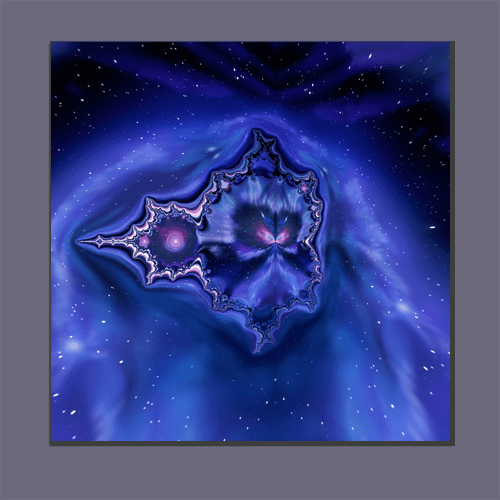 Mandelbrot Galaxy - Art Print - Metal Poster - Canvas Wrap - Premium Framed Art Print