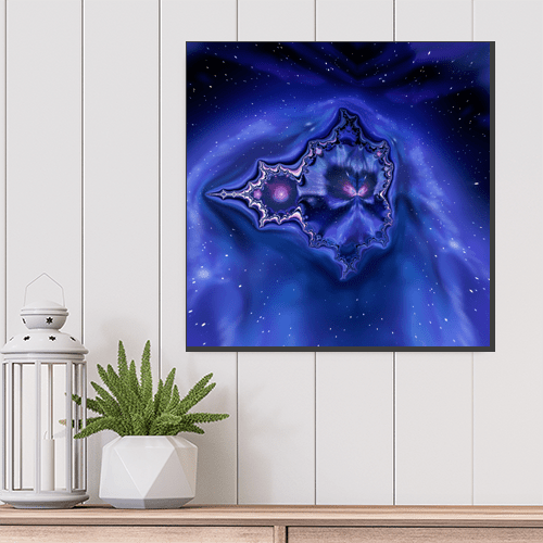 Mandelbrot Galaxy - Art Print - Metal Poster - Canvas Wrap - Premium Framed Art Print