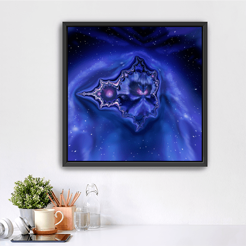 Mandelbrot Galaxy - Art Print - Metal Poster - Canvas Wrap - Premium Framed Art Print