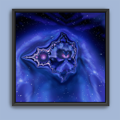 Mandelbrot Galaxy - Art Print - Metal Poster - Canvas Wrap - Premium Framed Art Print