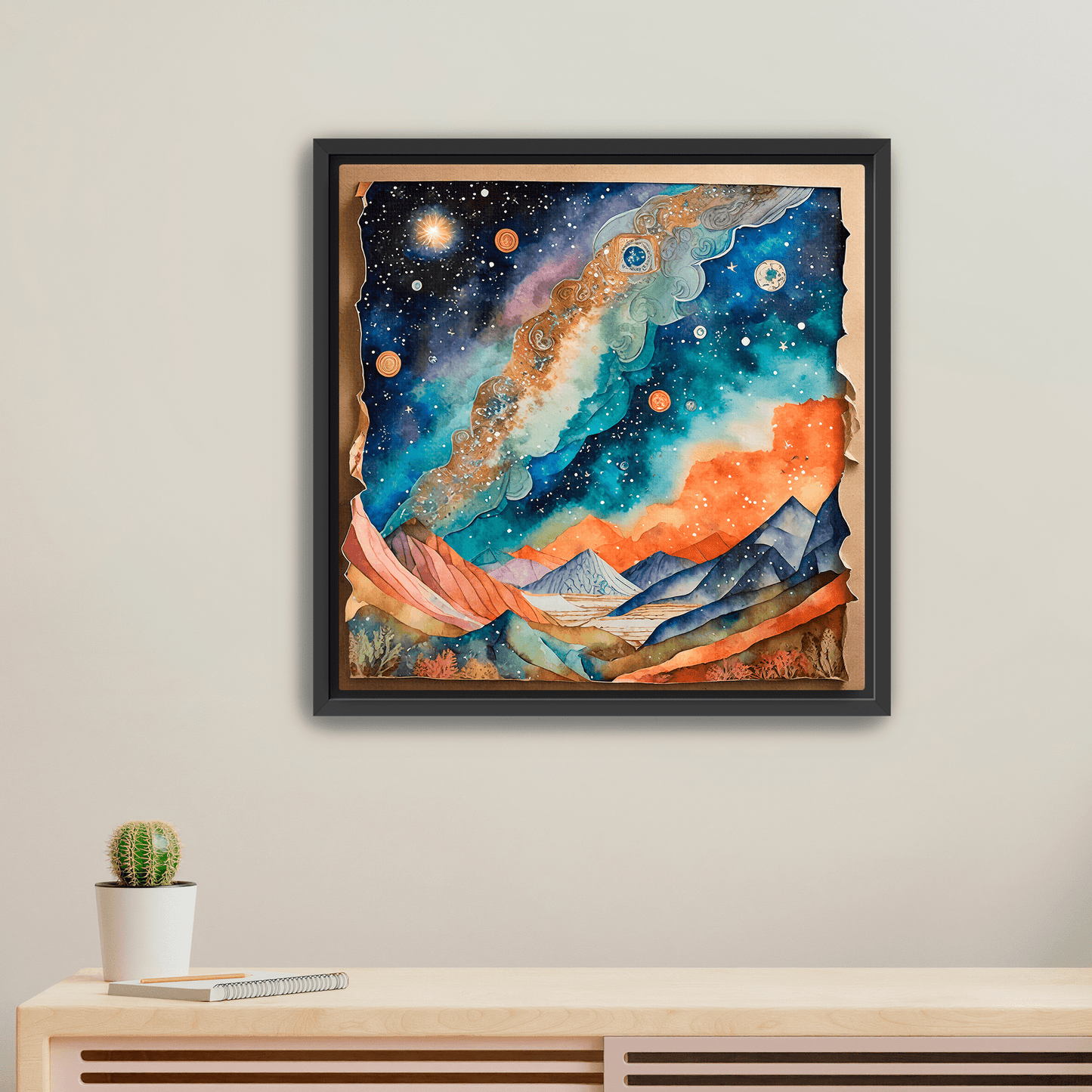 Milky Way - Art Print - Metal Poster - Canvas Wrap - Premium Framed Art Print