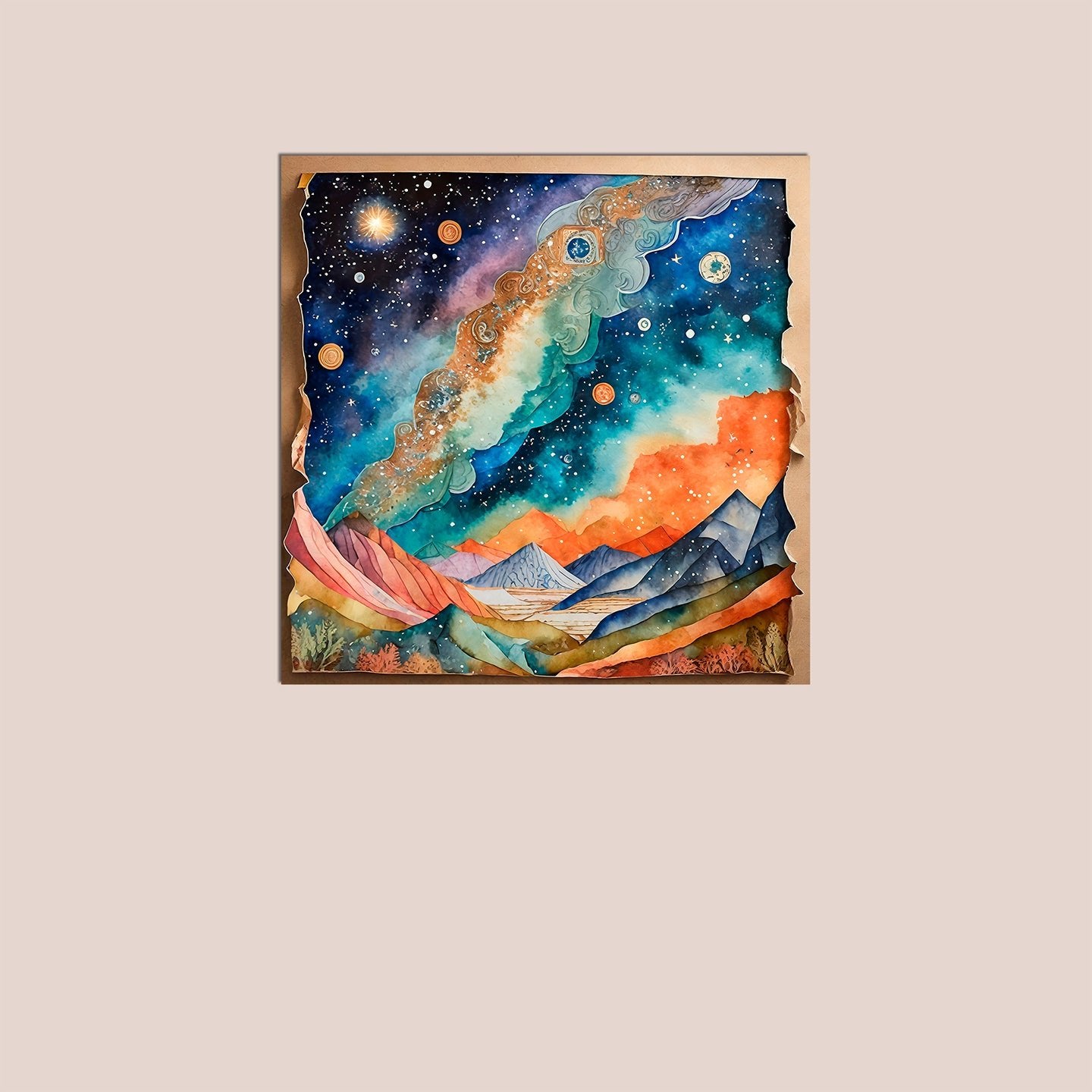 Milky Way - Art Print - Metal Poster - Canvas Wrap - Premium Framed Art Print