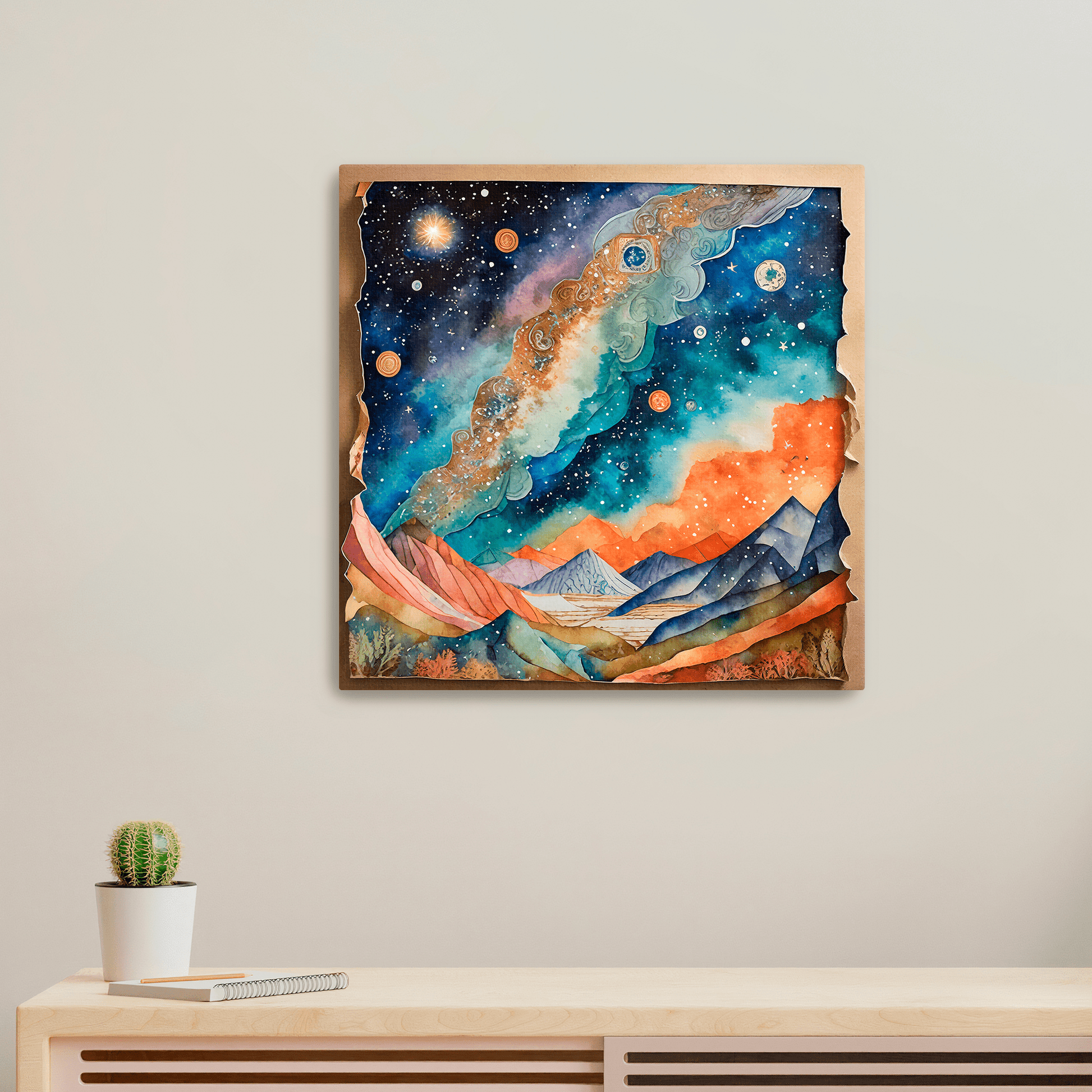 Milky Way - Art Print - Metal Poster - Canvas Wrap - Premium Framed Art Print