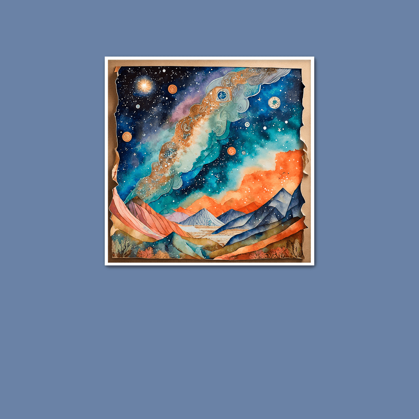 Milky Way - Art Print - Metal Poster - Canvas Wrap - Premium Framed Art Print