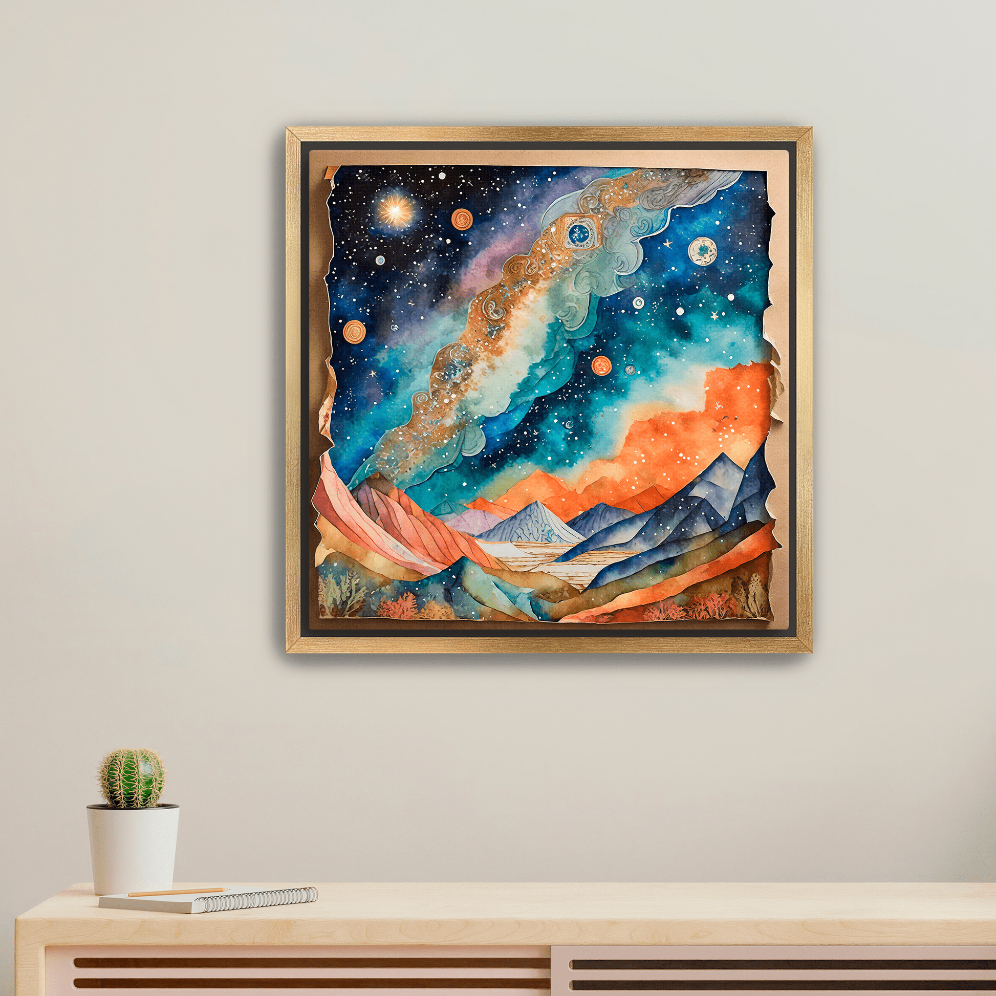 Milky Way - Art Print - Metal Poster - Canvas Wrap - Premium Framed Art Print