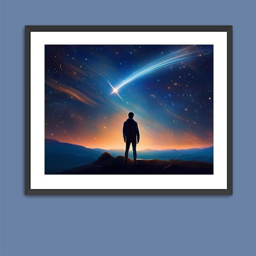 Moment of Infinity - Art Print - Metal Poster - Canvas Wrap - Premium Framed Art Print